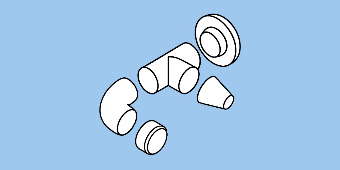 Bauteilkatalog Rohre, Flansche & Fittinge